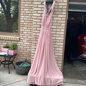 Dusty Rose Free People Bridesmaids dress
